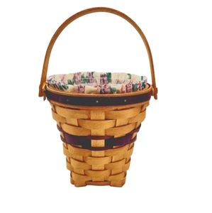 Vintage Longaberger 1994 May Series Lilac Basket Combo
